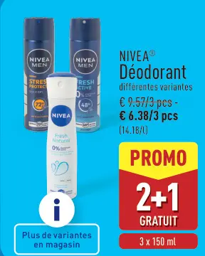 Offre: Déodorant