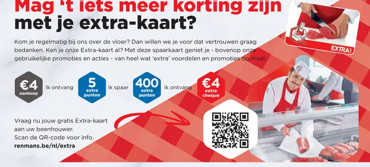Promotie: Extra-kaart
