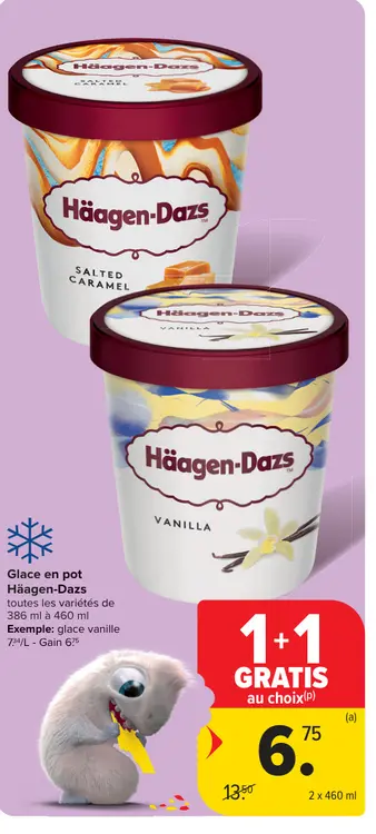 Offre: Glace en pot