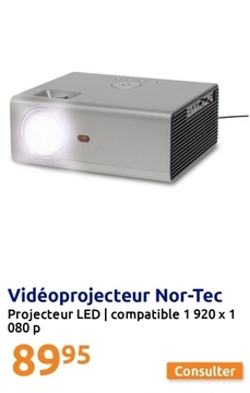 Offre: Vidéoprojecteur Nor-Tec