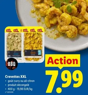 Offre: Crevettes XXL