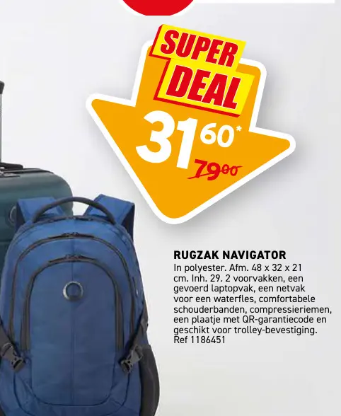 Promotie: Rugzak navigator