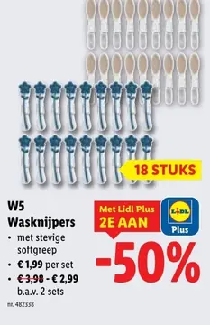 Aanbieding: W5 Wasknijpers