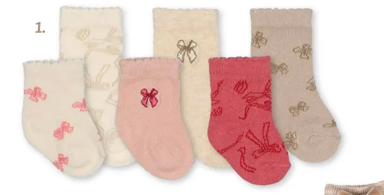 Offre: Chaussettes nœud bébé