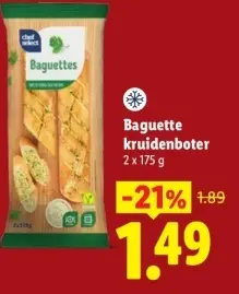 Aanbieding: Baguette kruidenboter