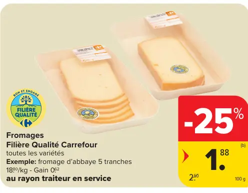 Offre: Fromages