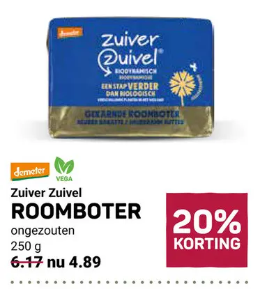 Aanbieding: Roomboter