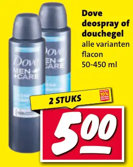 Aanbieding: Deospray of douchegel