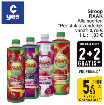 Aanbieding: Siroop