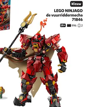 Aanbieding: LEGO NINJAGO de vuurriddermecha