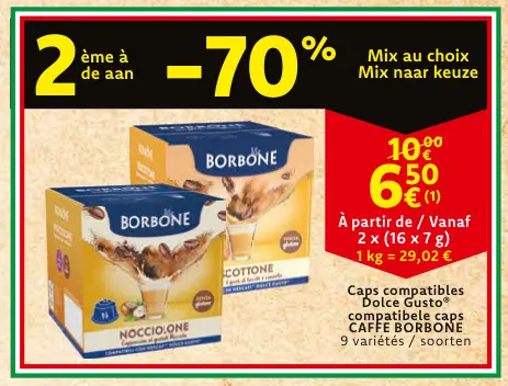 Offre: Caps compatibles / Dolce Gusto / compatibele caps