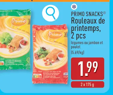 Offre: Rouleaux de printemps