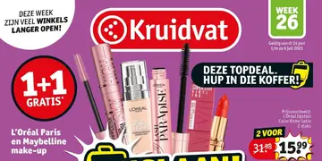 Aanbieding: L'Oréal Paris en Maybelline make-up