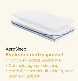 Aanbieding: AeroSleep Evolution matraspakket