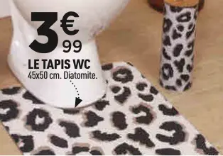 Offre: Le tapis wc