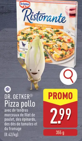 Offre: Pizza pollo
