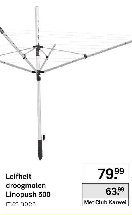 Aanbieding: droogmolen Linopush 500
