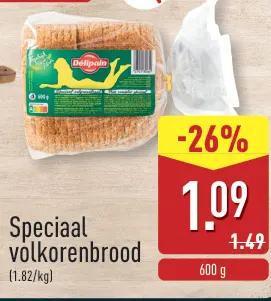 Aanbieding: Speciaal volkorenbrood