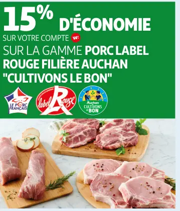 Offre: Porc: travers ou ribs