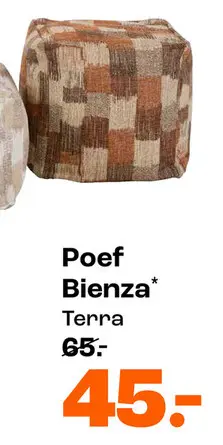 Aanbieding: Poef Bienza