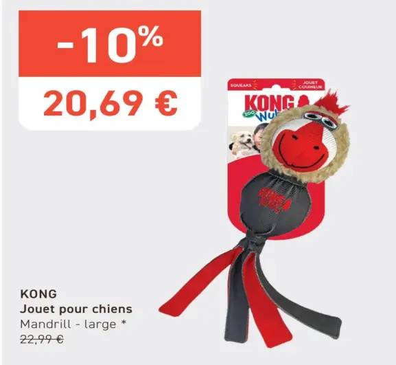 Offre: Jouet pour chiens Mandrill