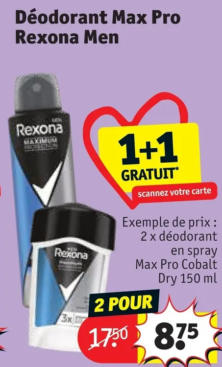 Offre: Déodorant Max Pro Men