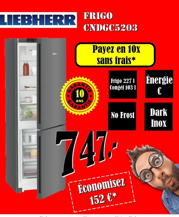 Offre: Réfrigérateur