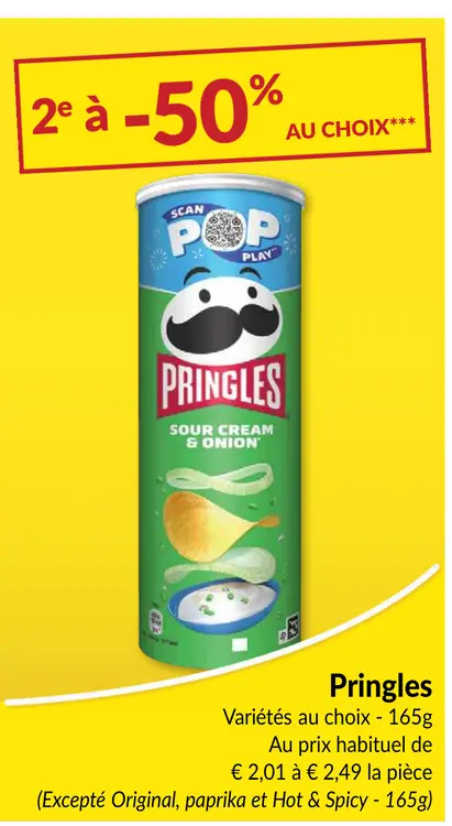 Offre: Pringles