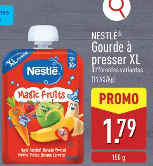 Offre: NESTLÉ® Gourde à presser XL