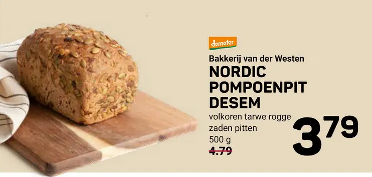 Aanbieding: Nordic pompoenpit desem