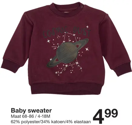 Aanbieding: Baby sweater