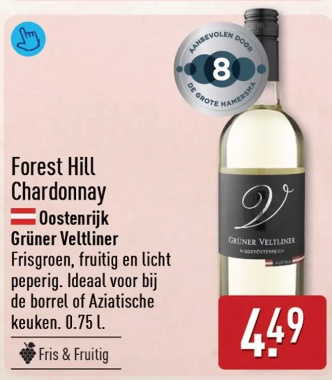 Aanbieding: Forest Hill Chardonnay Grüner Veltliner