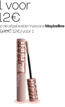 Promotie: Mascara
