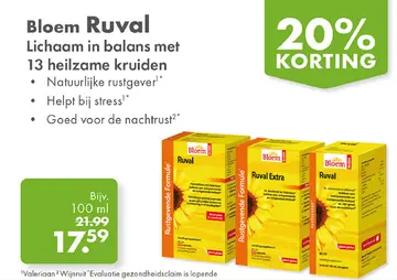 Aanbieding: Bloem Ruval