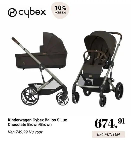 Aanbieding: Kinderwagen Cybex Balios S Lux