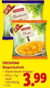 Promotie: Diepvriesfruit