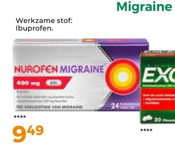 Aanbieding: Nurofen migraine