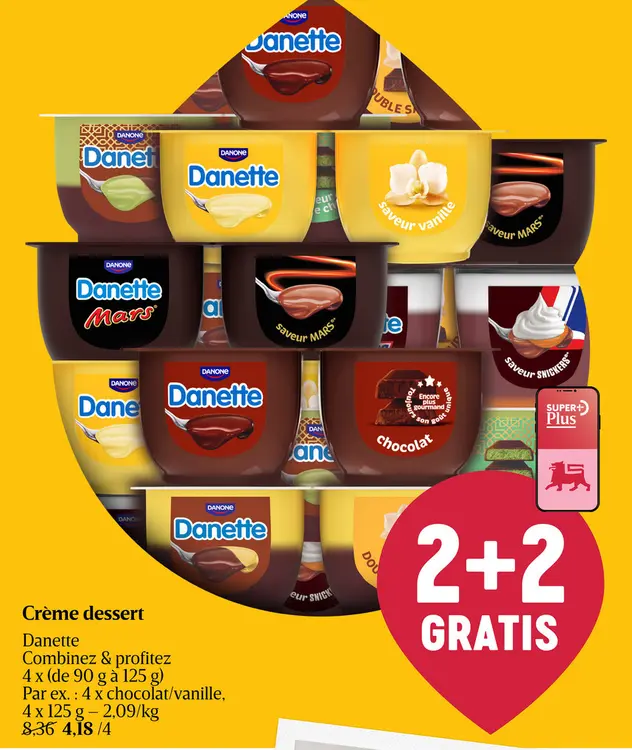 Offre: Crème dessert