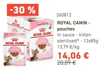 Aanbieding: ROYAL CANIN pouches