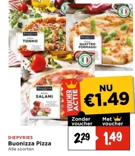 Aanbieding: Buonizza Pizza