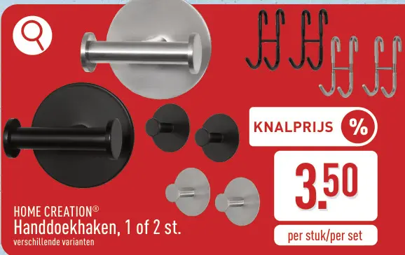 Promotie: Handdoekhaken
