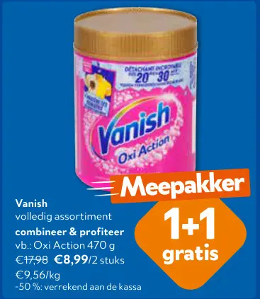 Promotie: Vanish Oxi Action