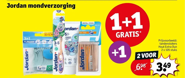 Aanbieding: Jordan mondverzorging