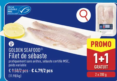 Offre: Filet de sébaste