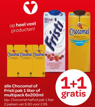 Aanbieding: Chocomel of Fristi