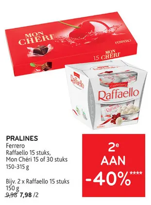 Aanbieding: Pralines