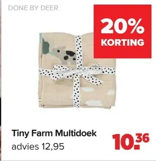 Promotie: Tiny Farm Multidoek