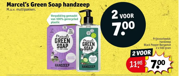 Aanbieding: Marcel's Green Soap handzeep grootverpakking
