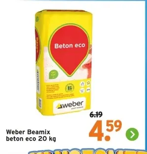 Aanbieding: Weber Beamix beton eco