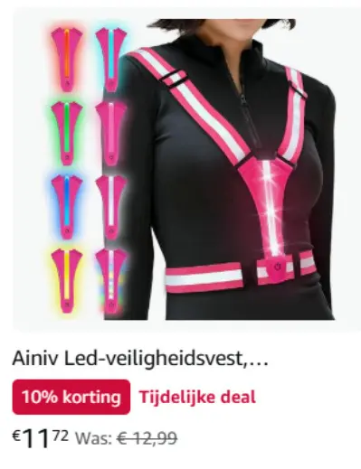 Promotie: Ainiv Led-veiligheidsvest